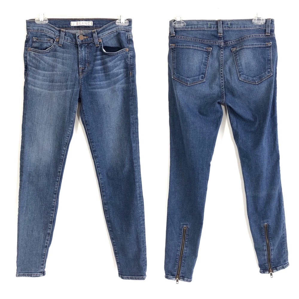 J Brand Jeans Cass Zipper Ankle In Antigua size 26